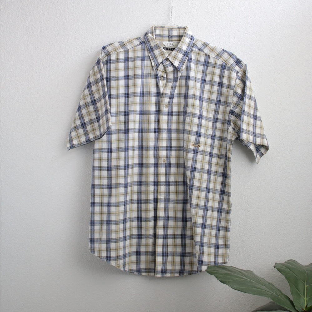 MENS Riata Plaid Shirt Sz: M